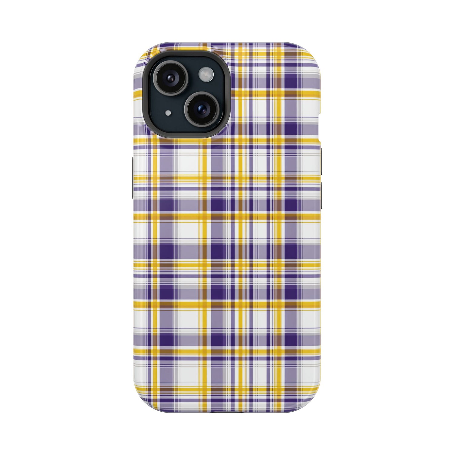 Louisiana Plaid Impact-Resistant Phone Case