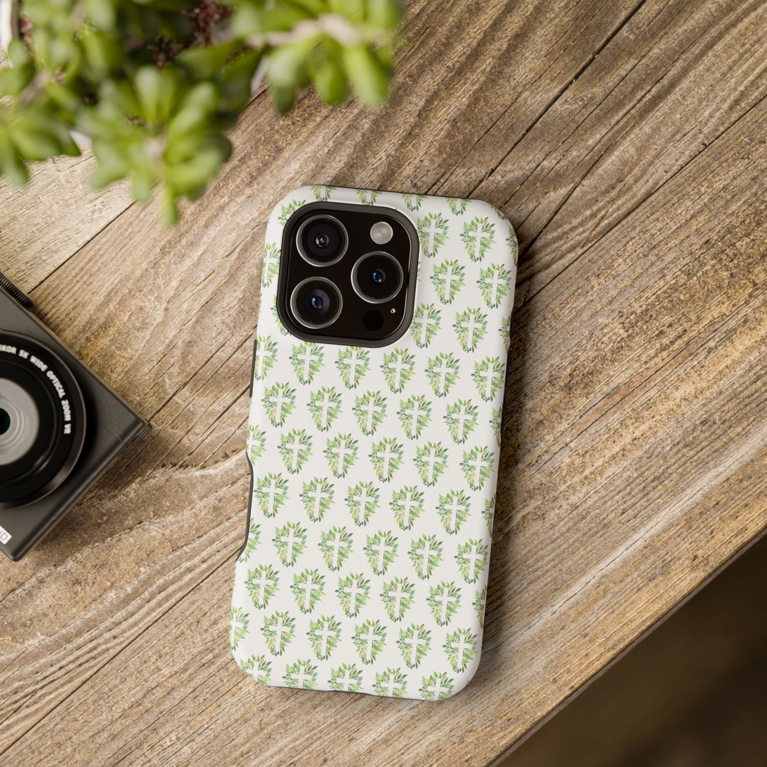 Impact-Resistant Cases- Easter Crosses