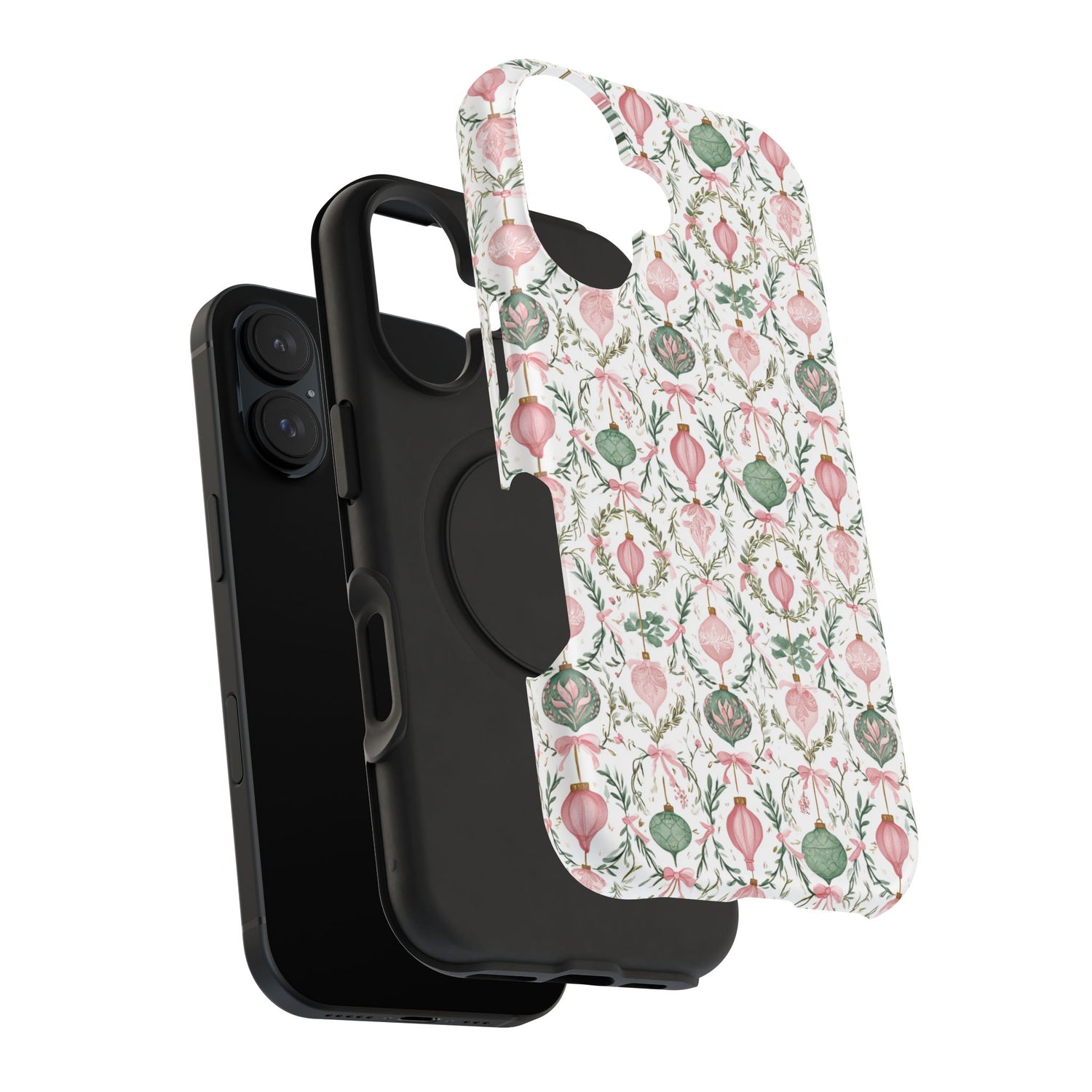 Holiday Ornaments Impact-Resistant Phone Case, iPhone, Samsung