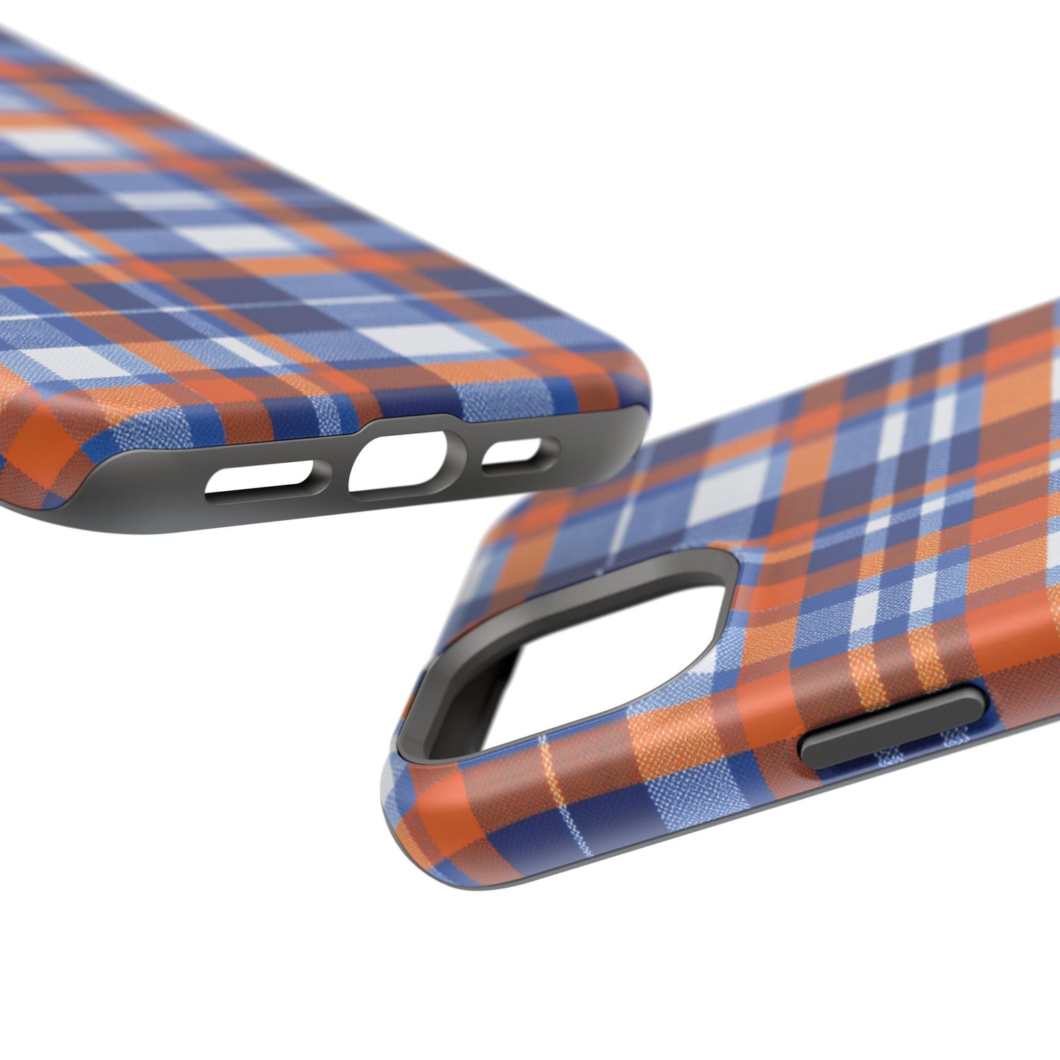 Impact-Resistant Phone Case- Florida Plaid