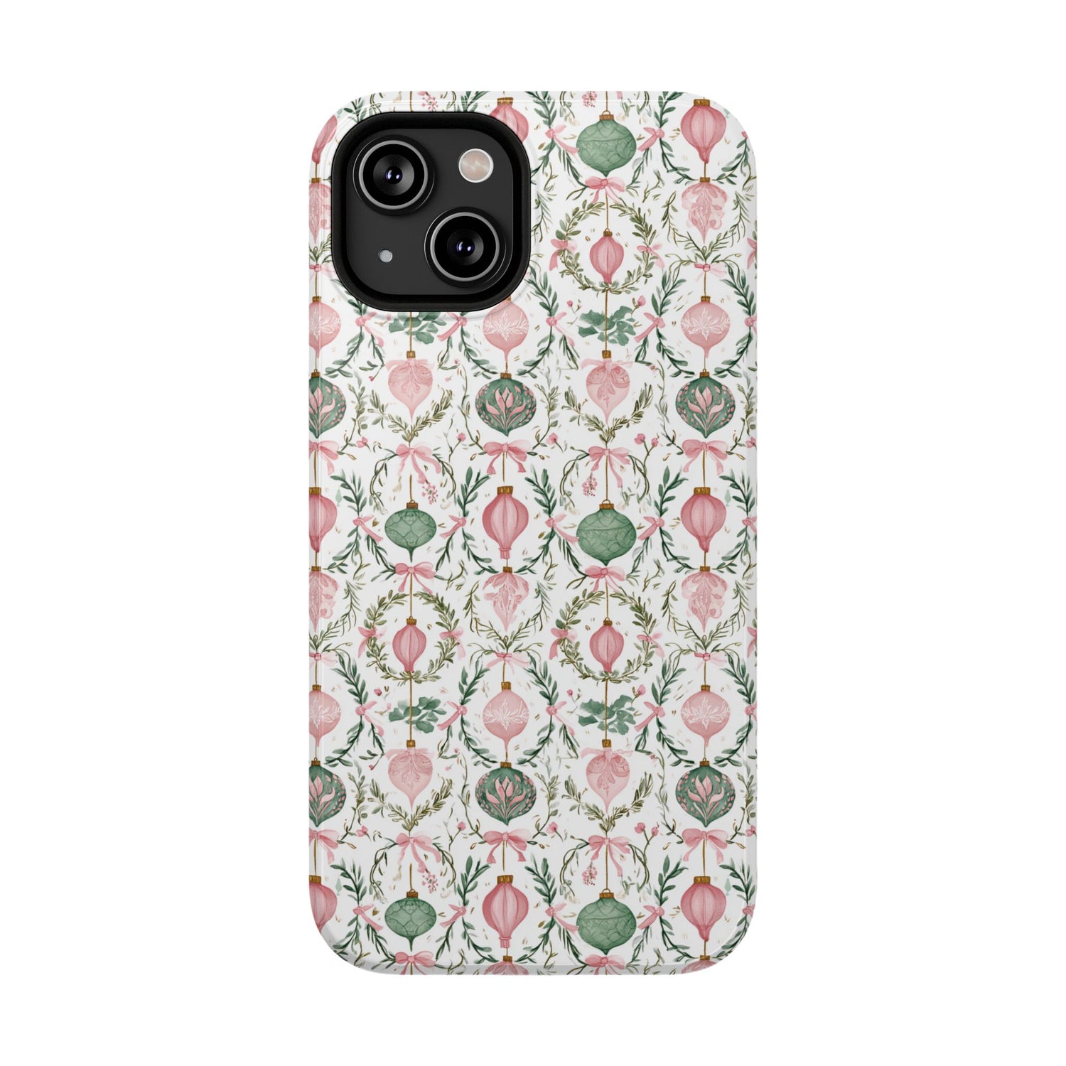 Holiday Ornaments Impact-Resistant Phone Case, iPhone, Samsung