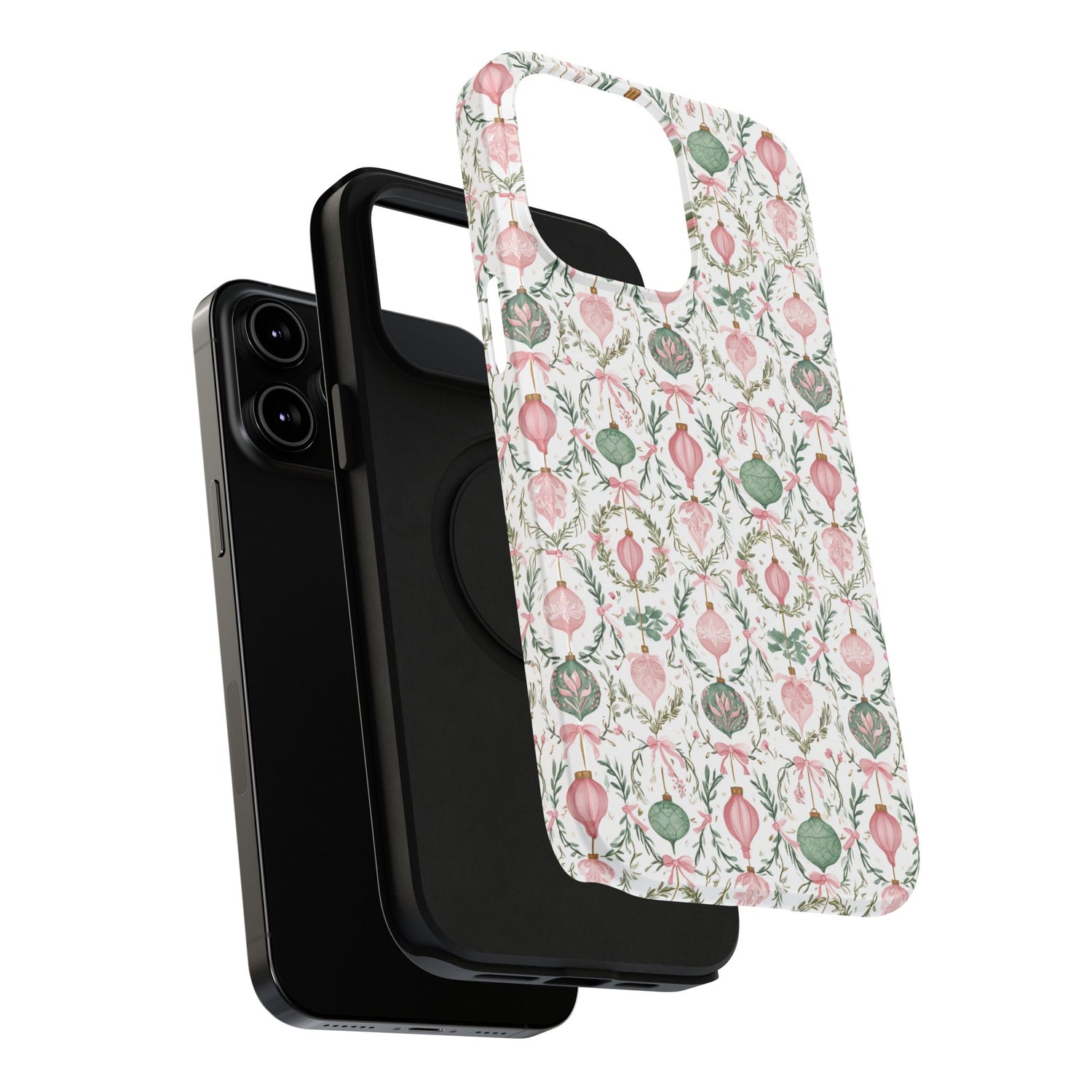 Holiday Ornaments Impact-Resistant Phone Case, iPhone, Samsung