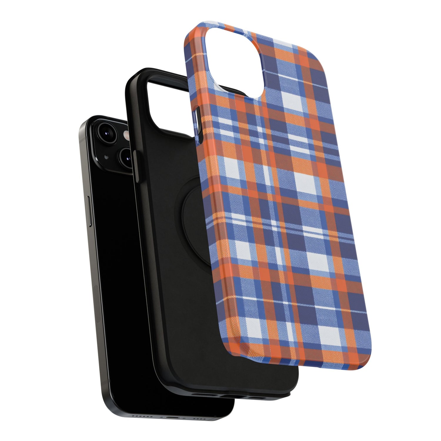 Impact-Resistant Phone Case- Florida Plaid
