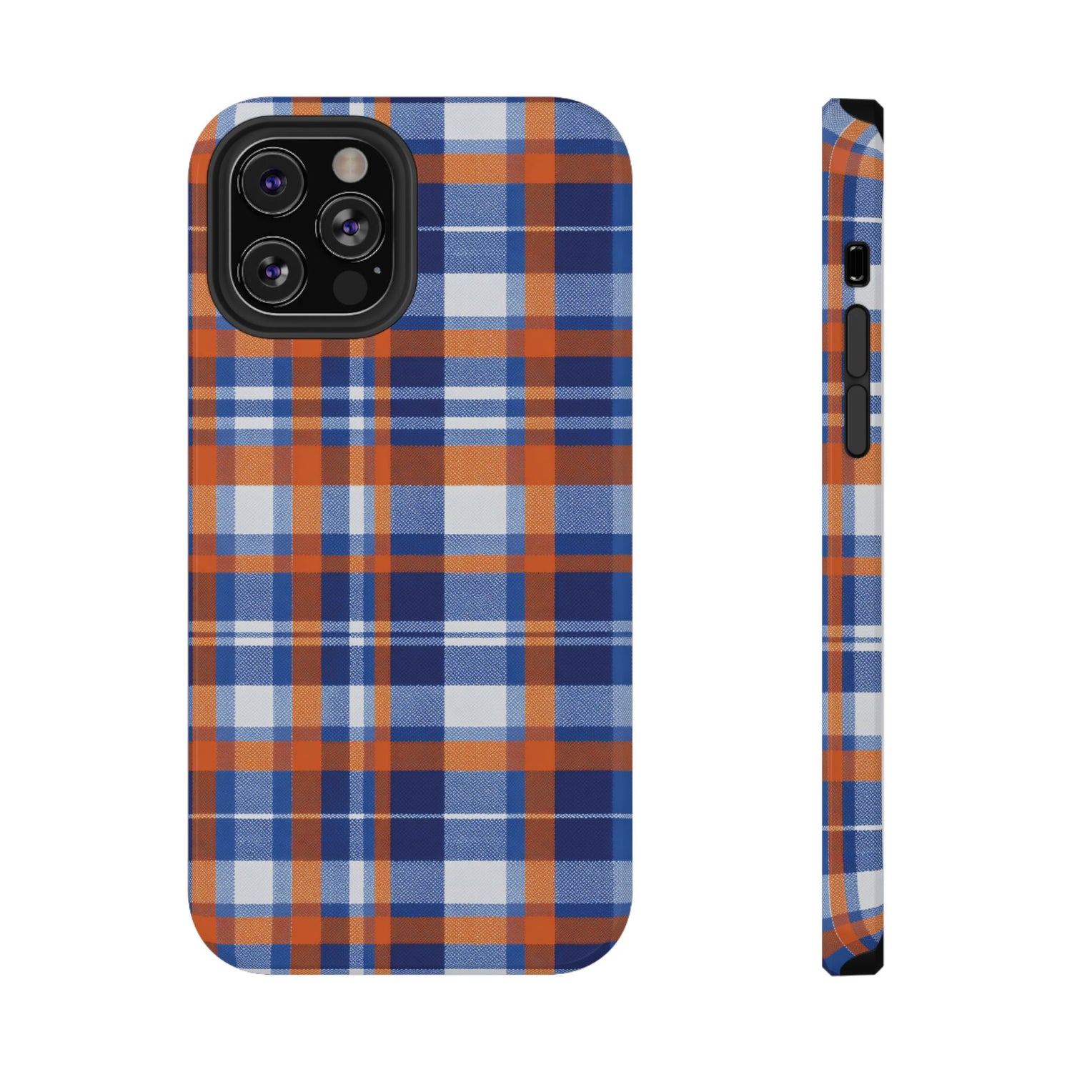 Impact-Resistant Phone Case- Florida Plaid