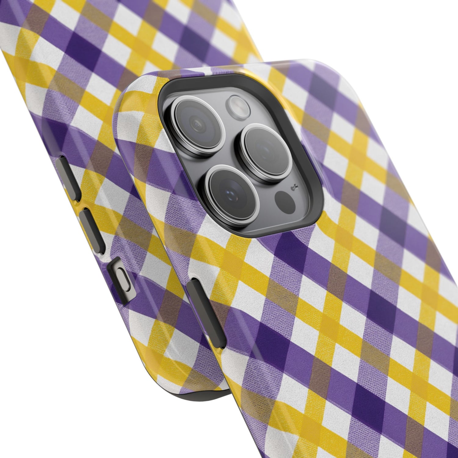 Phone Case | Impact-Resistant Louisiana Plaid