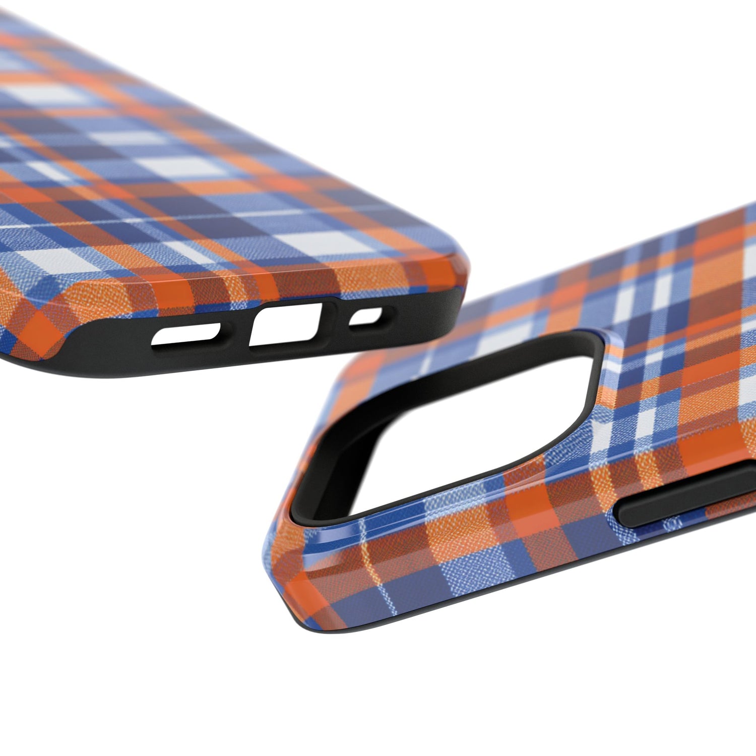 Impact-Resistant Phone Case- Florida Plaid
