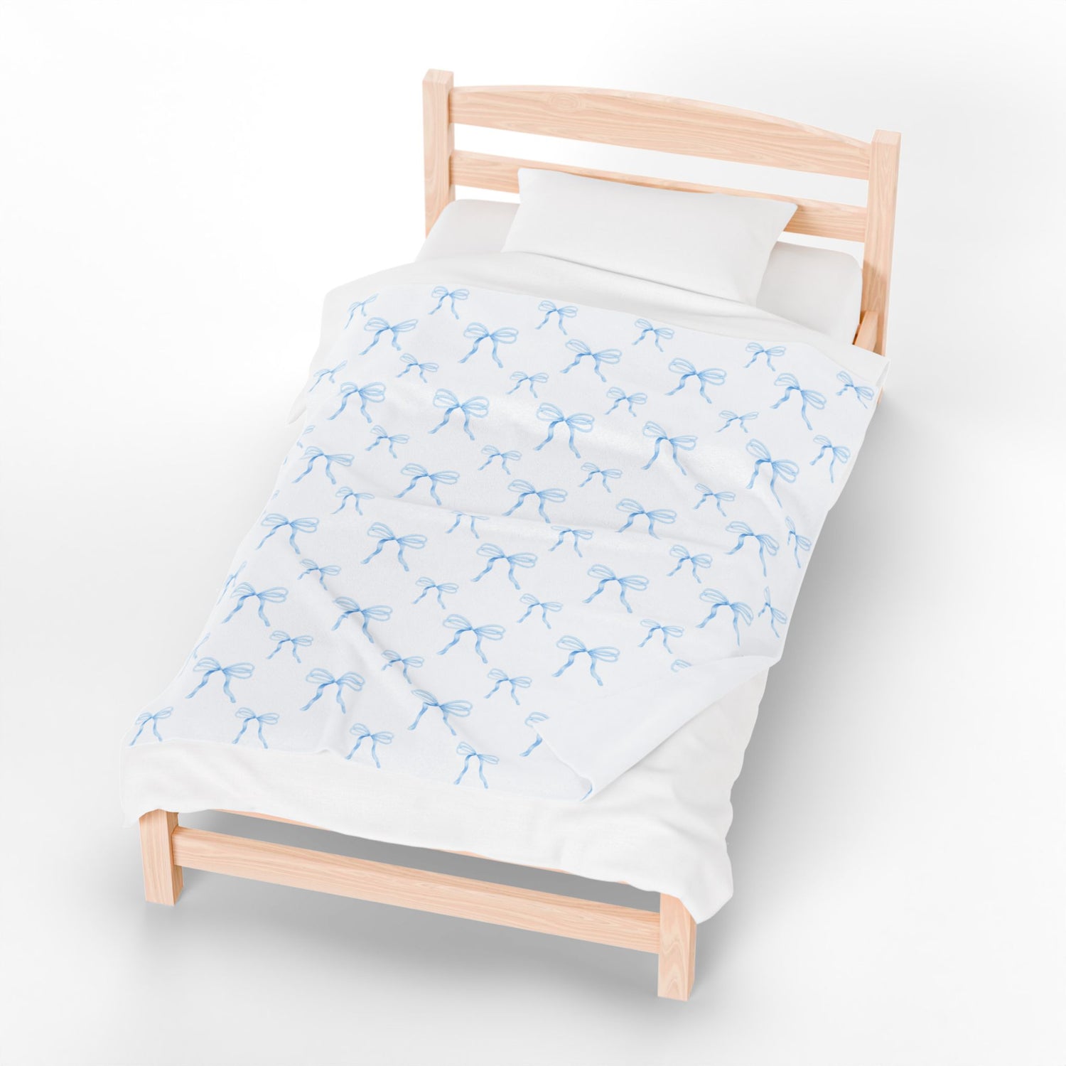 Cozy Velveteen Plush Blanket - Soft Touch Throw, Perfect for Home Decor, Snuggling, Gift for Birthdays, Holidays, and Baby Showers