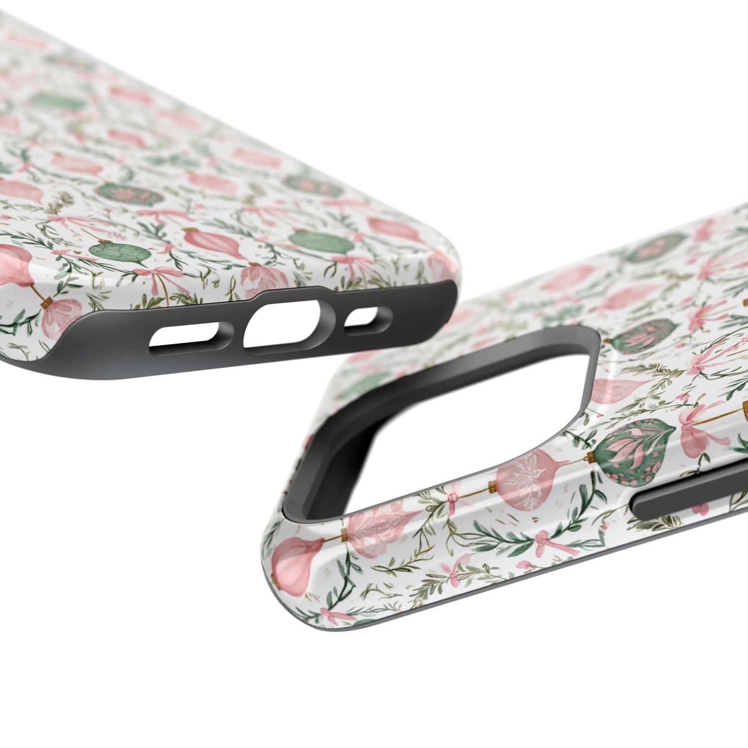 Holiday Ornaments Impact-Resistant Phone Case, iPhone, Samsung