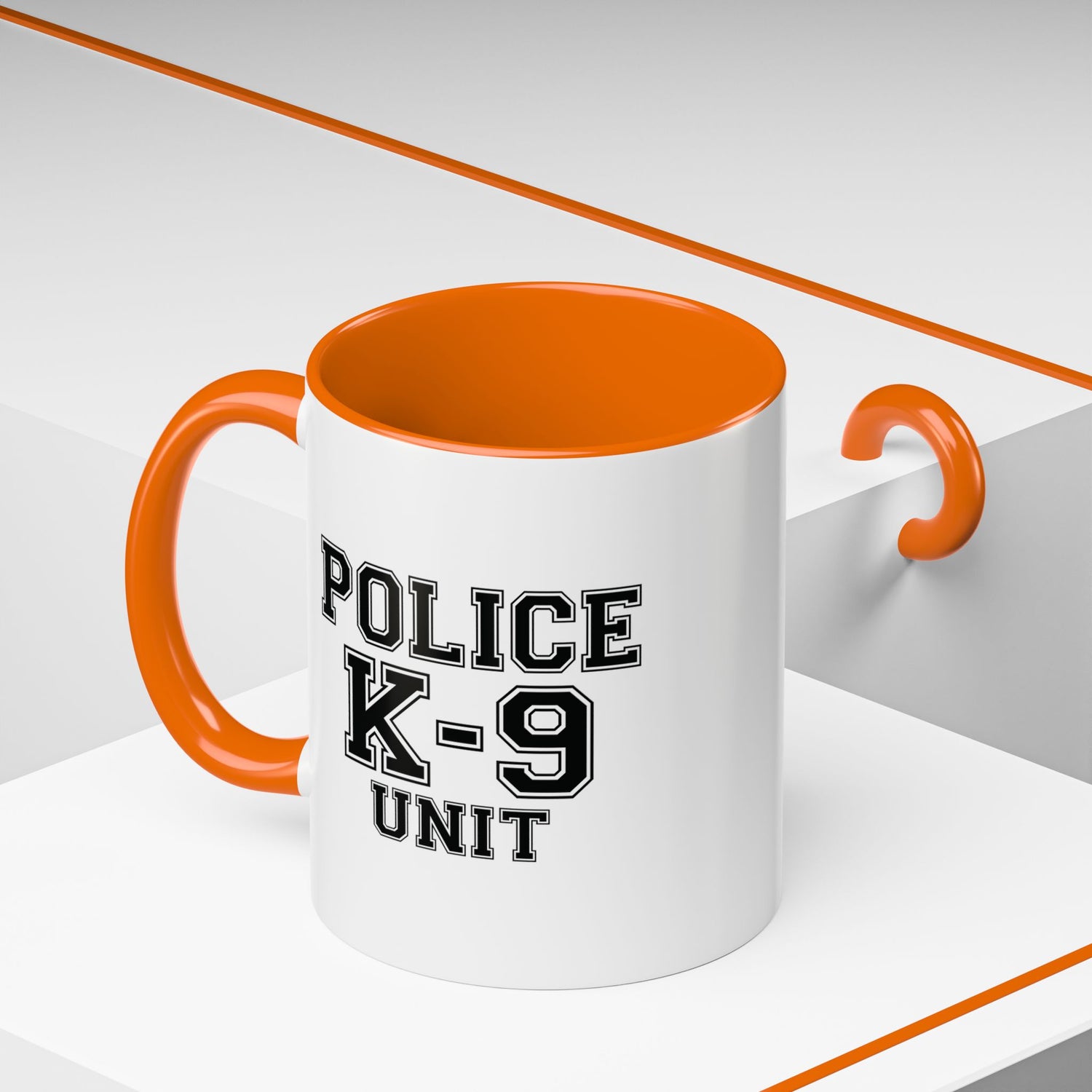 Police K-9 Unit Coffee Mug, Police Dog Lover Gift, K9 Officer Present, Law Enforcement Mug, Dog Handler Cup, Unique Gift for Police