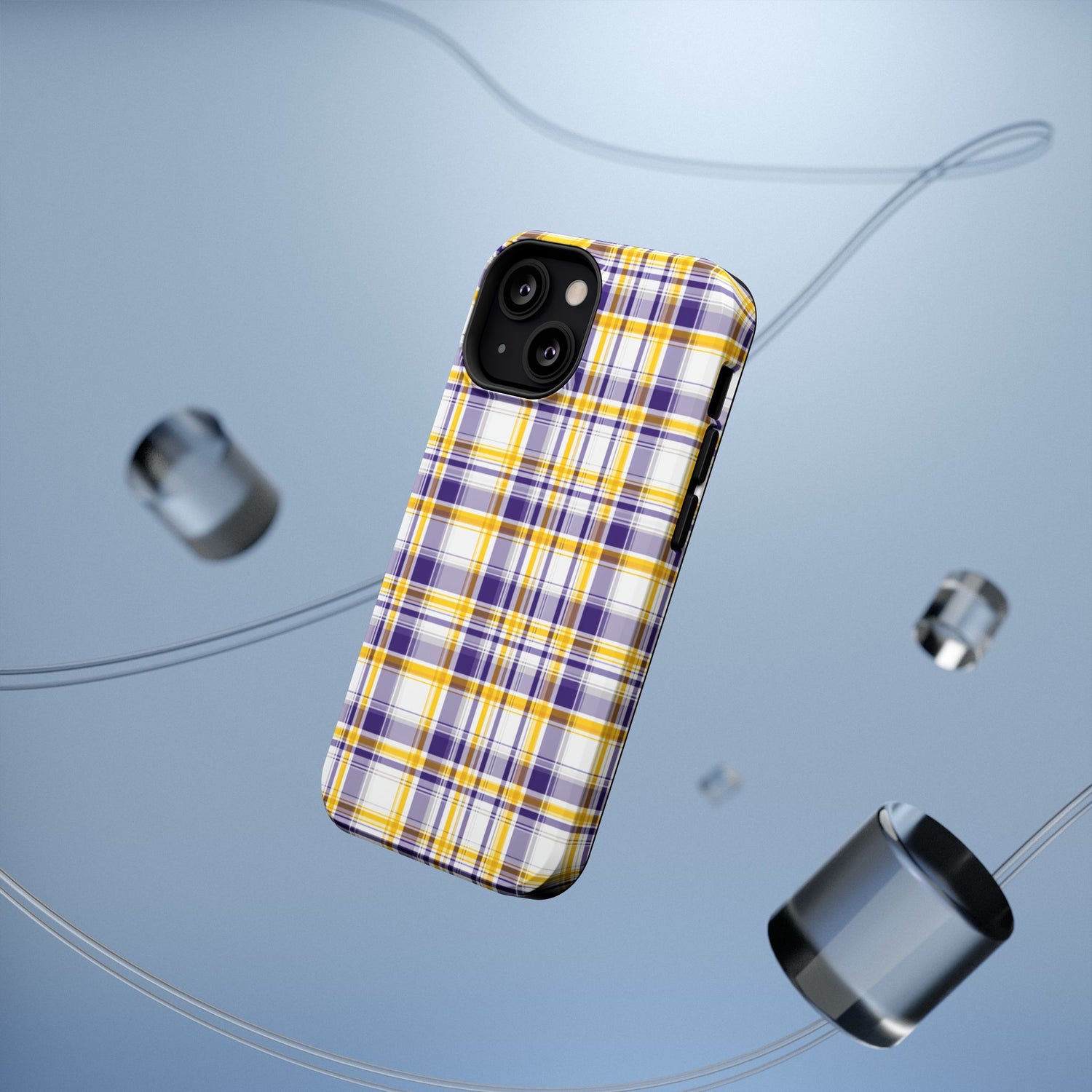 Louisiana Plaid Impact-Resistant Phone Case