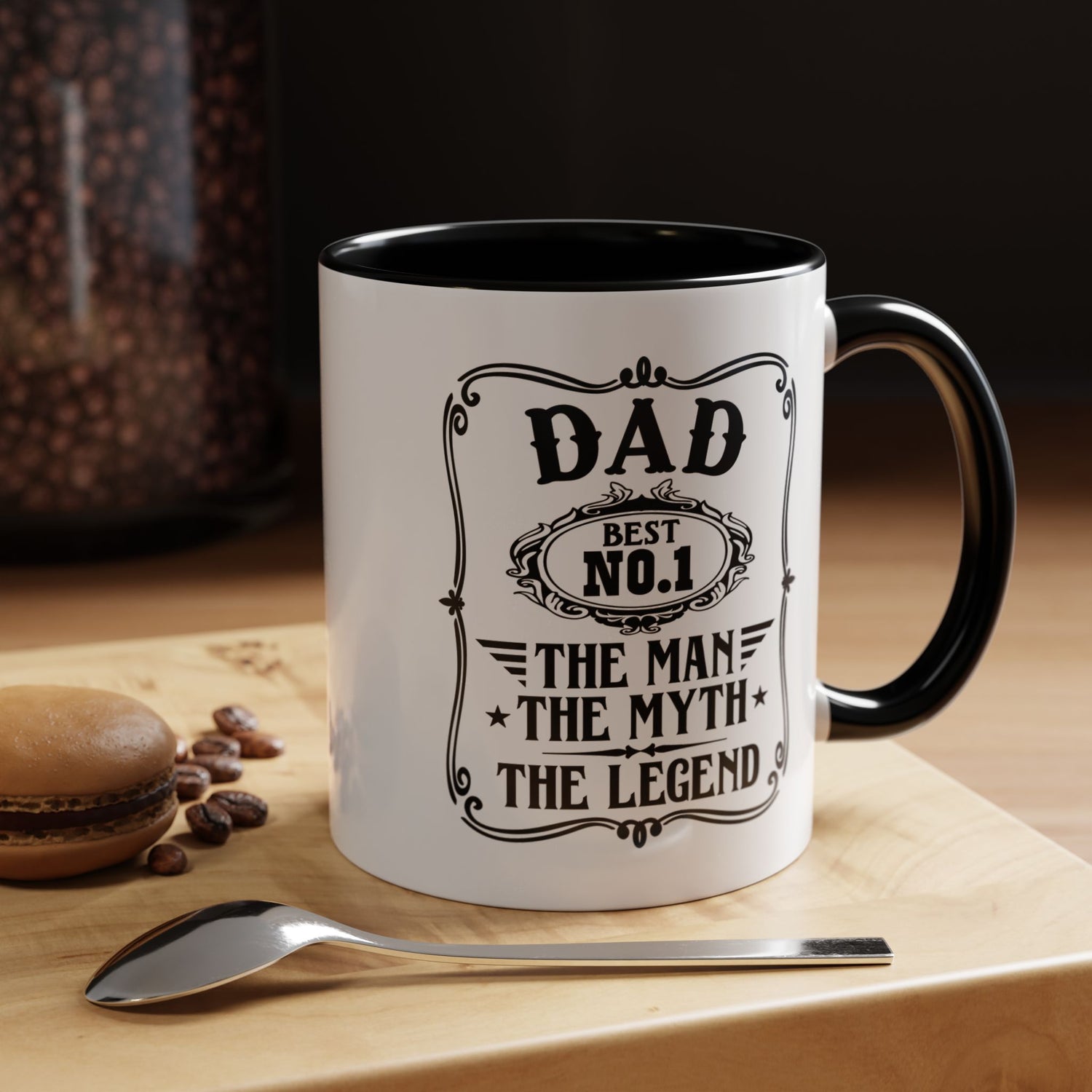 Dad Coffee Mug: Funny The Man the Myth The Legend