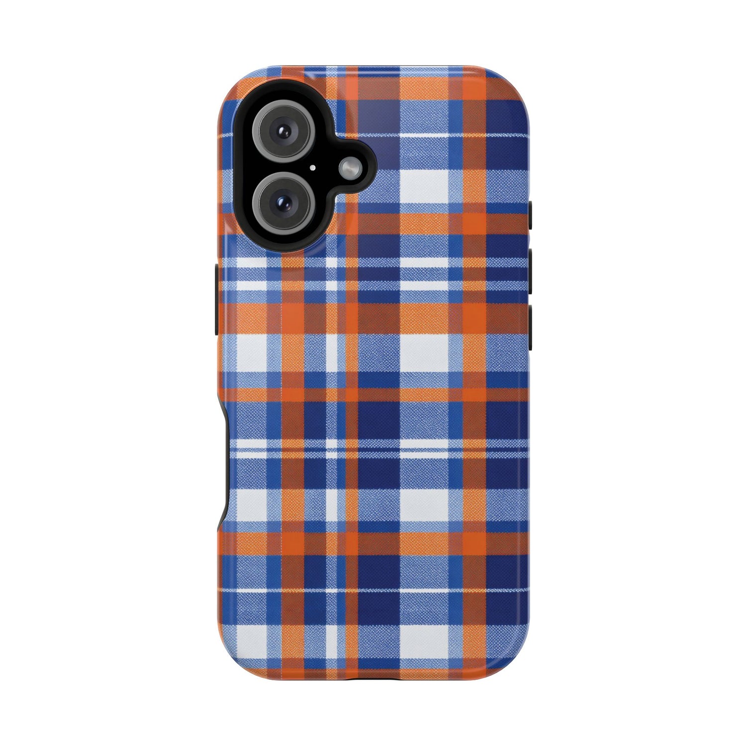 Impact-Resistant Phone Case- Florida Plaid