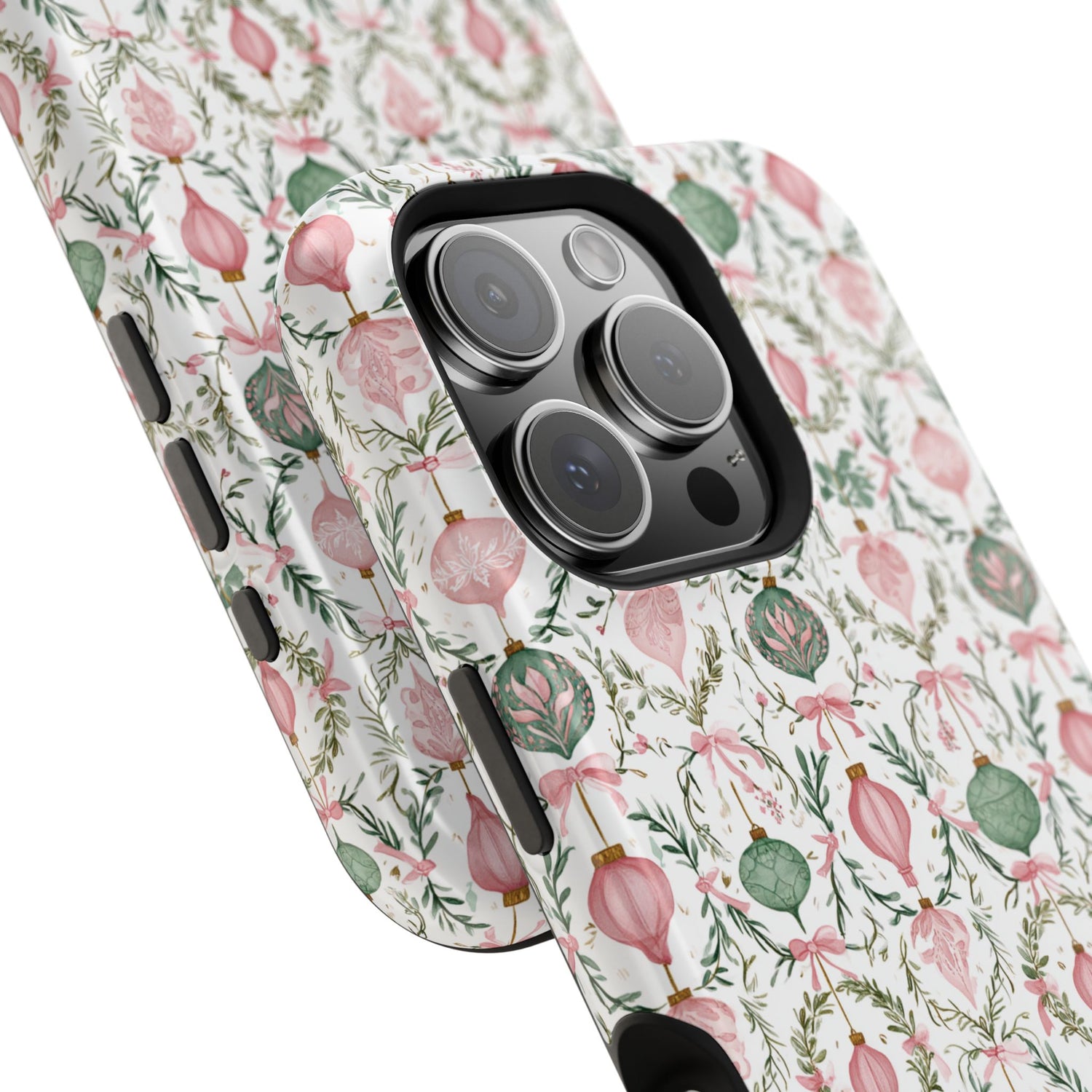 Holiday Ornaments Impact-Resistant Phone Case, iPhone, Samsung