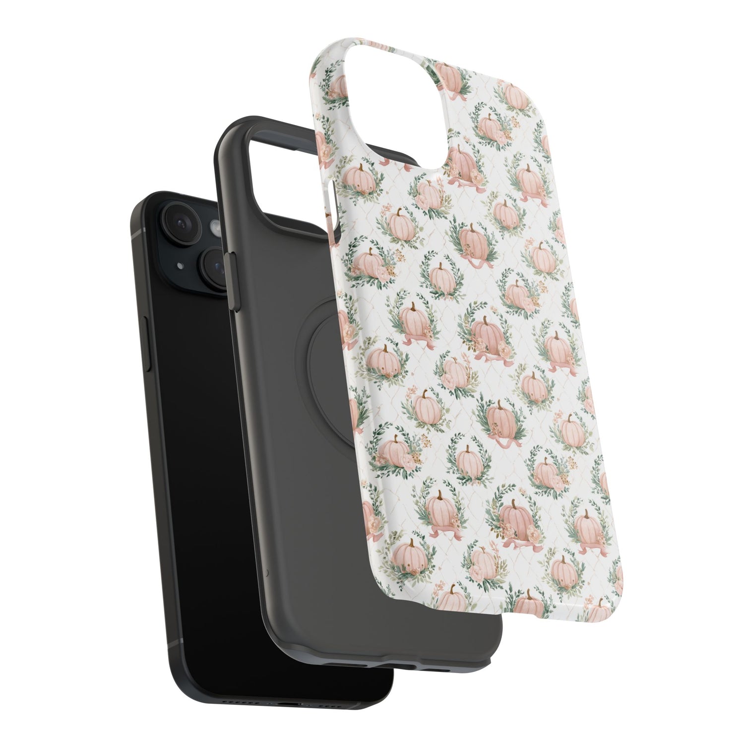 Elegant Pumpkin Impact-Resistant Phone Case, iPhone, Samsung