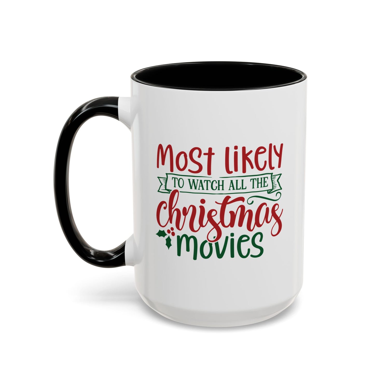 Double-Sided Christmas Movie Mug, Holiday Coffee Cup