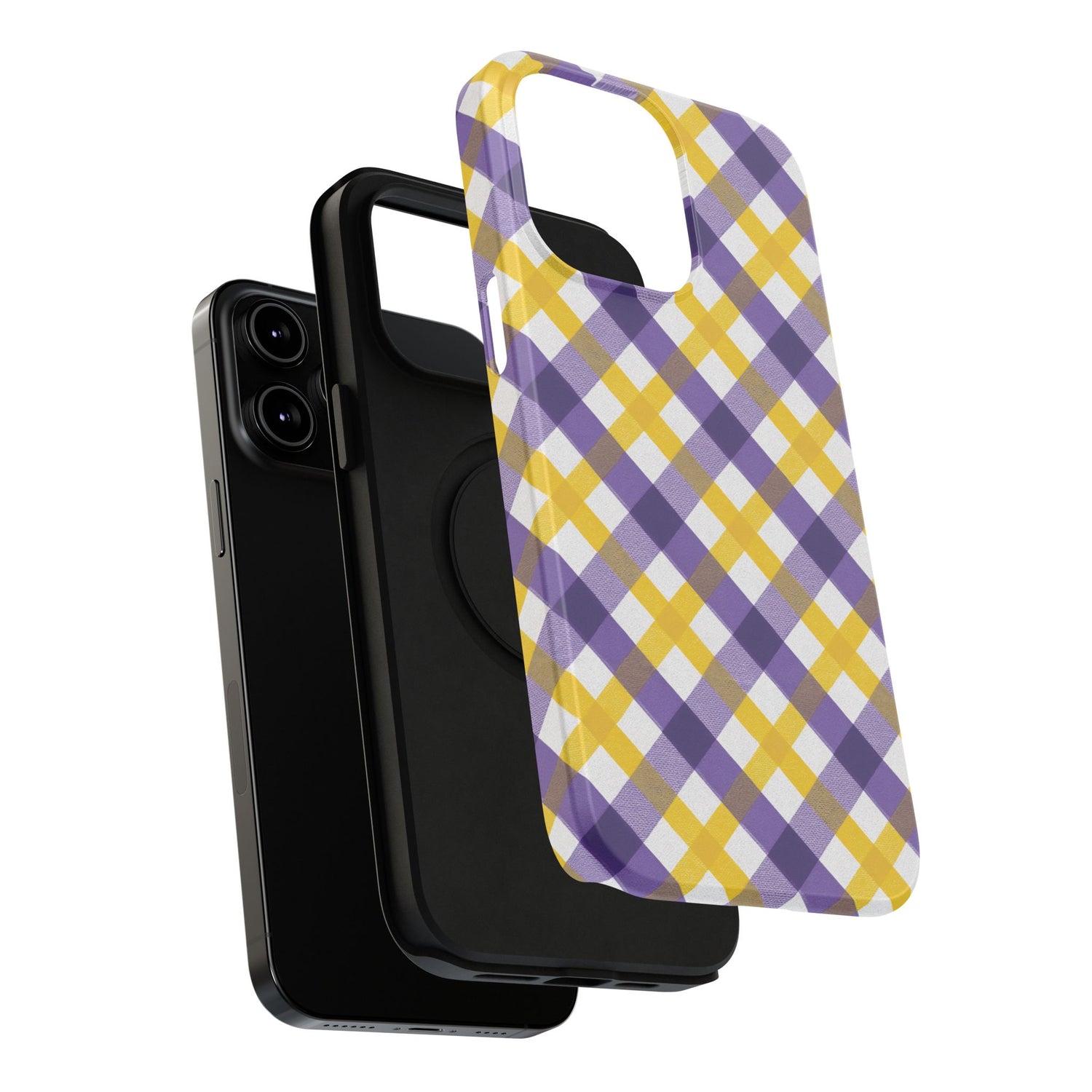 Phone Case | Impact-Resistant Louisiana Plaid