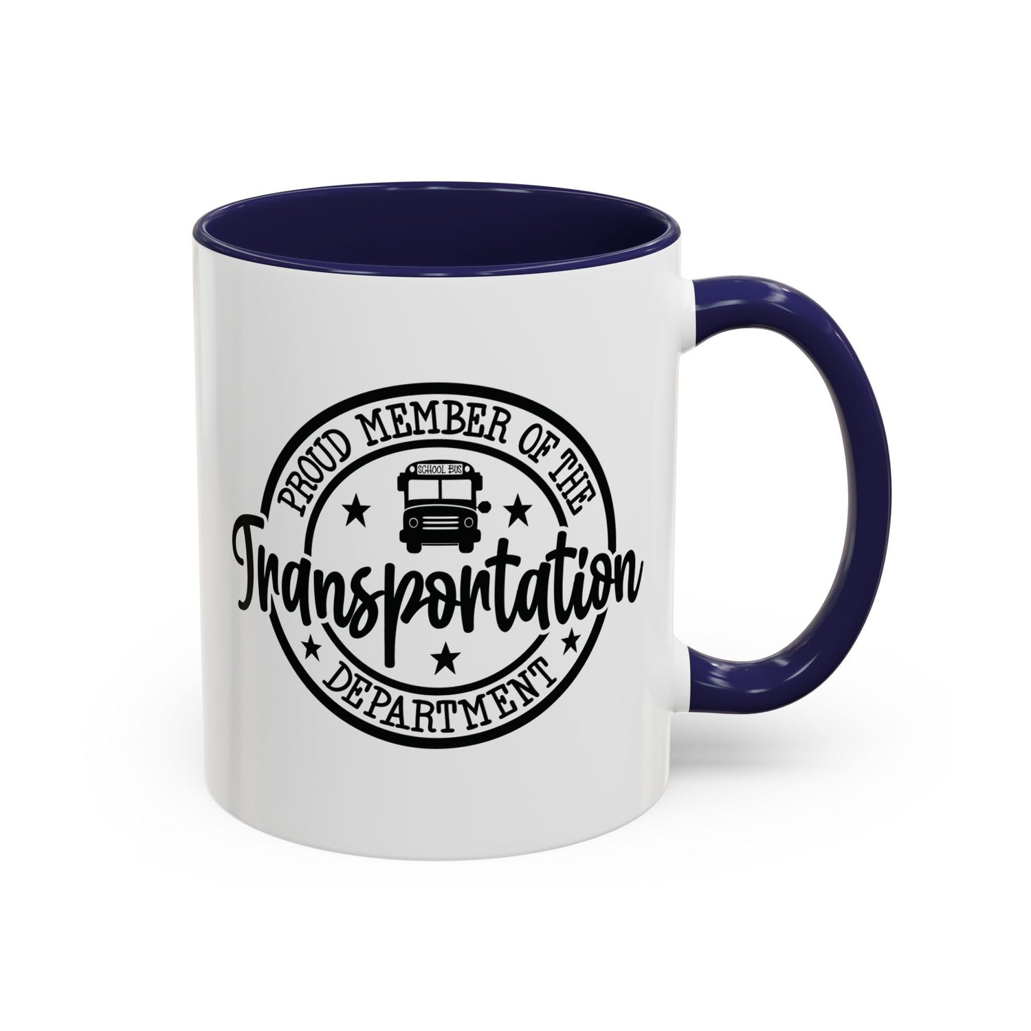 Transportation Department Coffee Mug, Proud Member Mug, Gift for Drivers, Transportation Lover Gift, Fun Coffee Cup, Tea and Coffee Mug