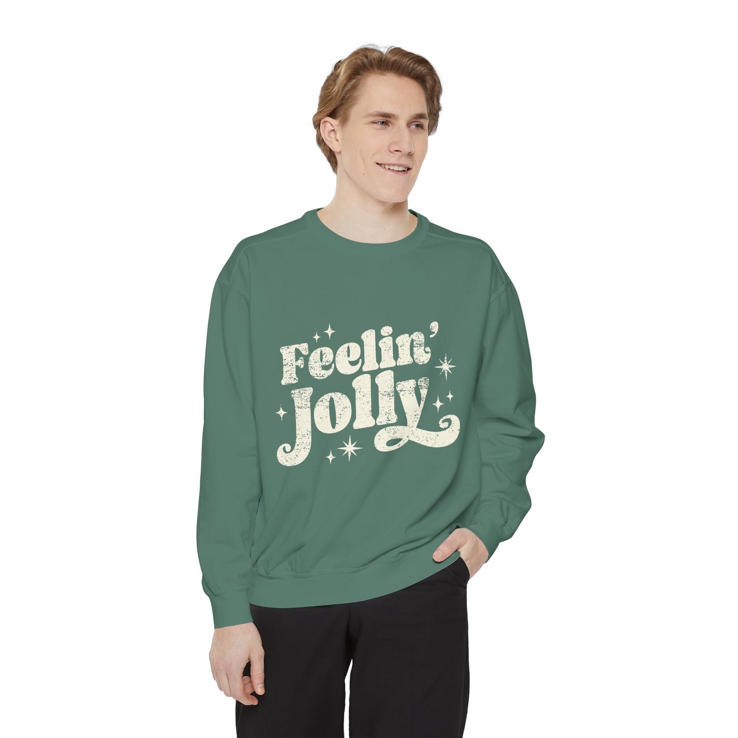 Premium Feelin' Jolly Comfort Colors Sweatshirt