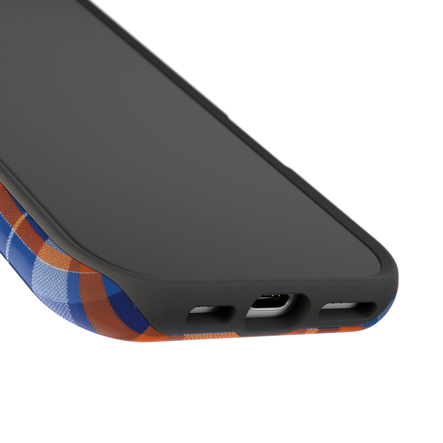 Impact-Resistant Phone Case- Florida Plaid
