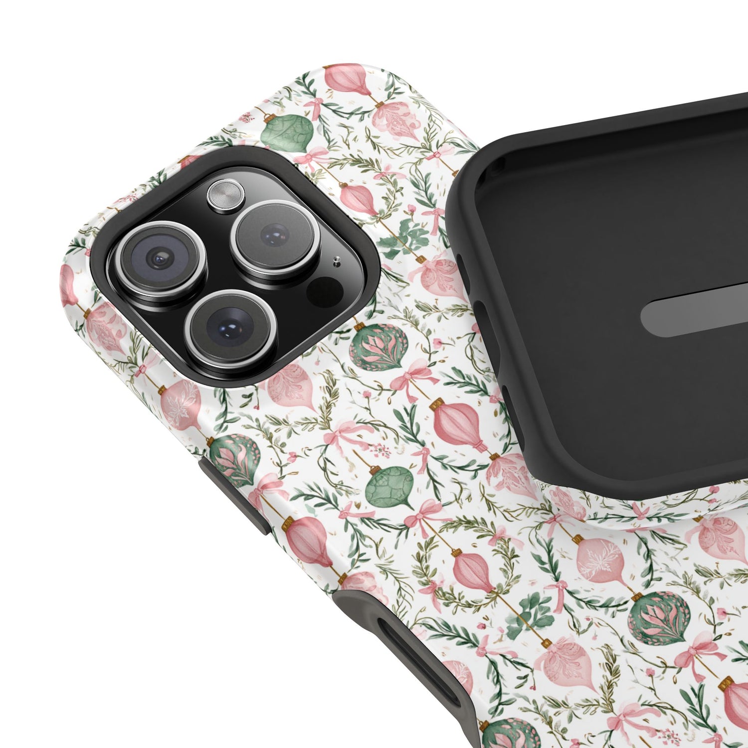 Holiday Ornaments Impact-Resistant Phone Case, iPhone, Samsung