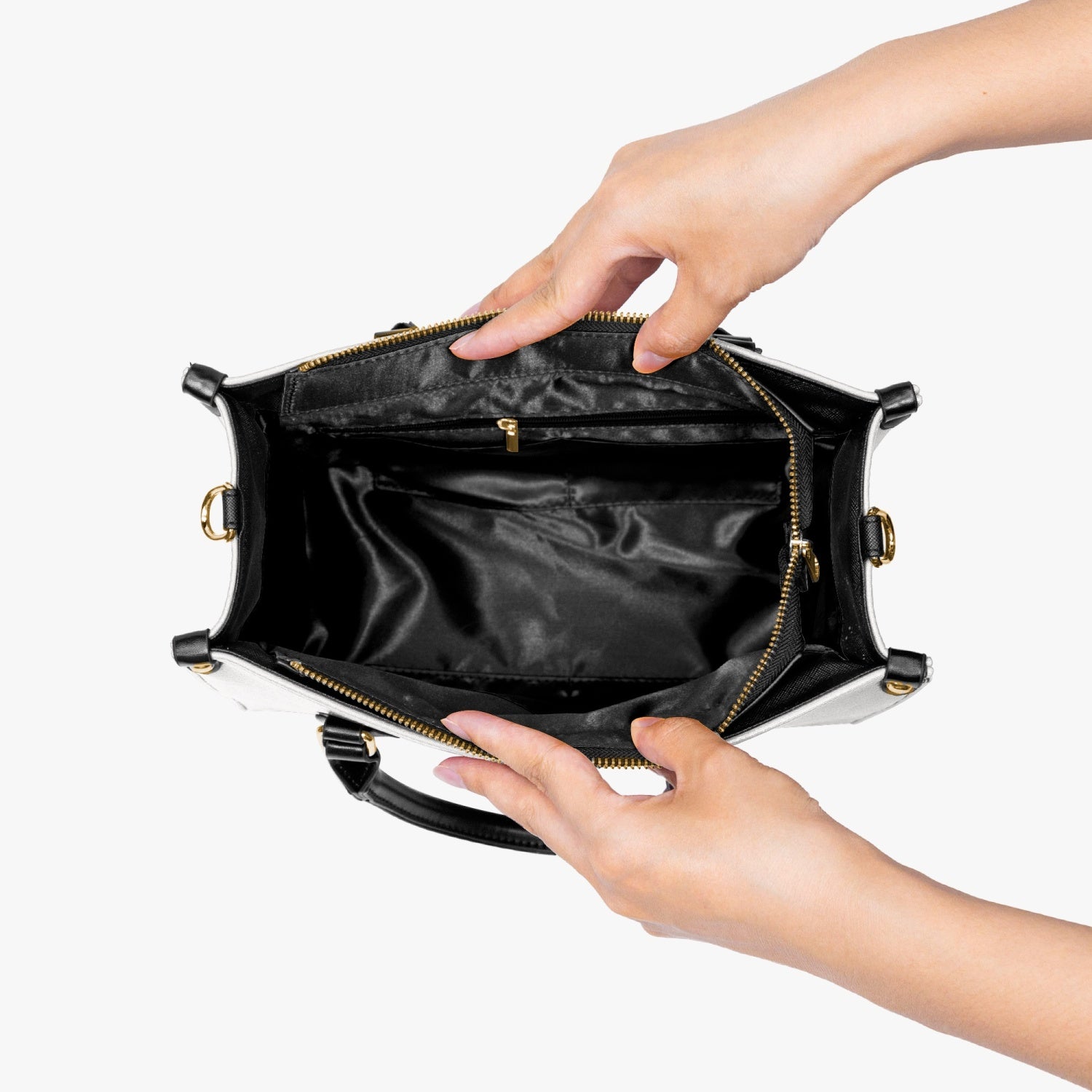 Elegant Classic Tote for Women Bone