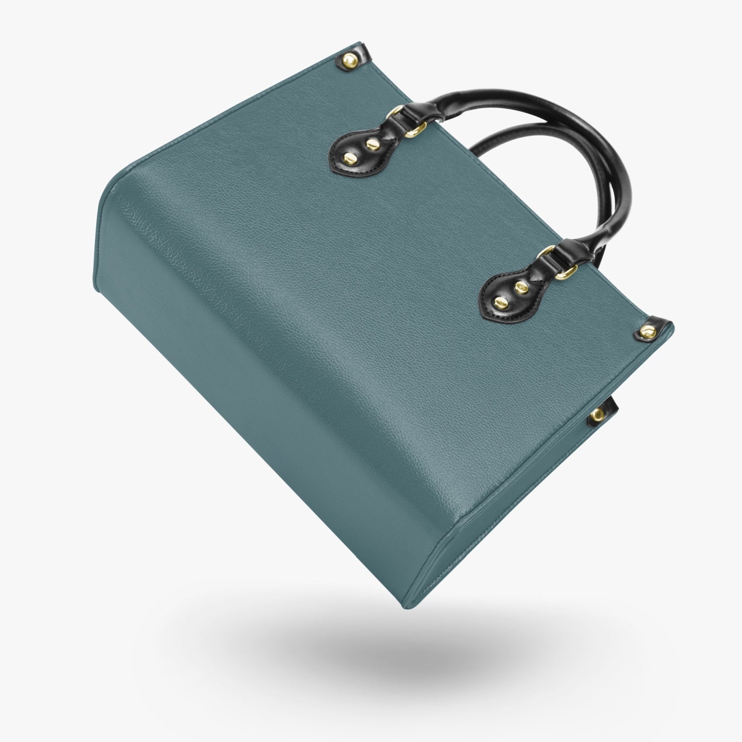 Elegant Classic Tote for Women Stormy Teal